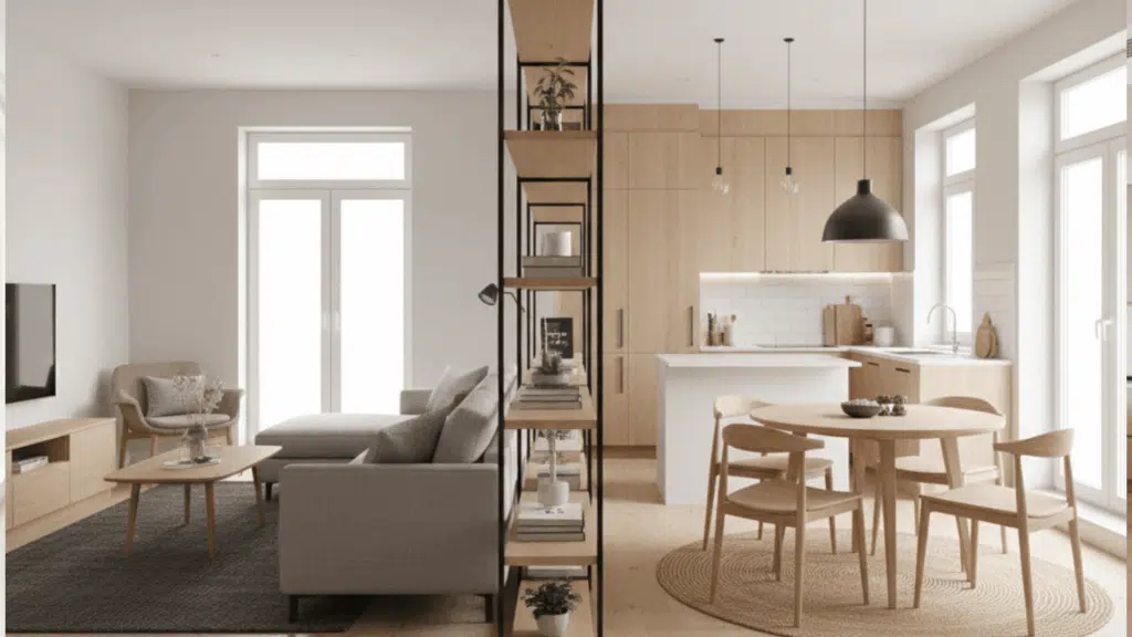 shelving divider