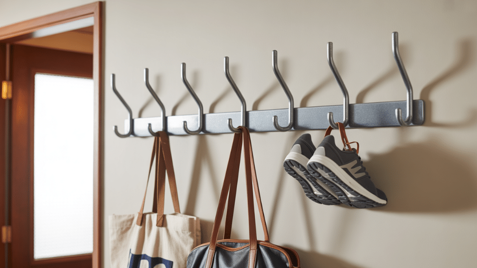 shoe or bag hook bar