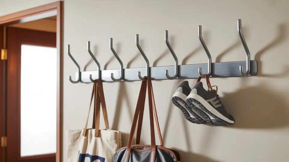 shoe or bag hook bar