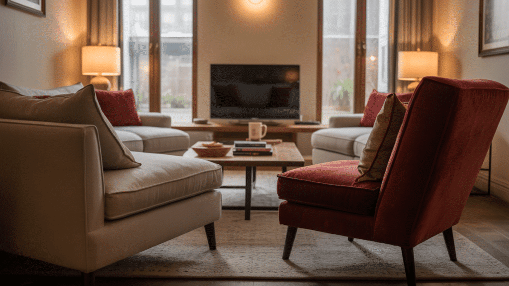 small living room conversation seating