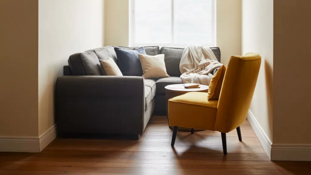small living room loveseat