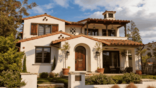 spanish mission style house