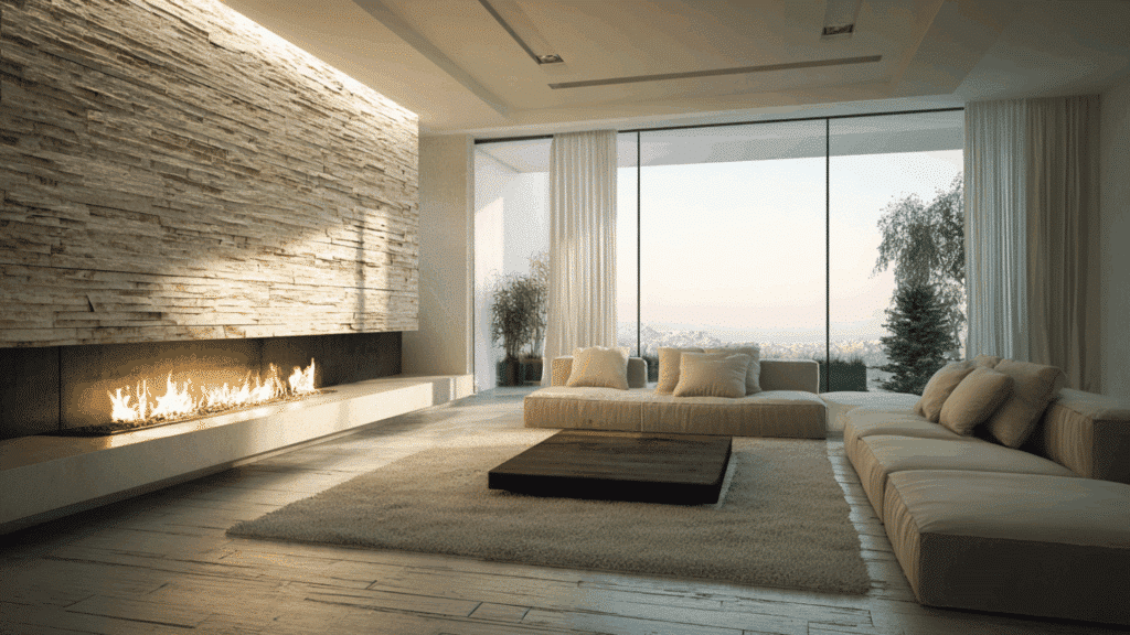 thin stacked stone tile