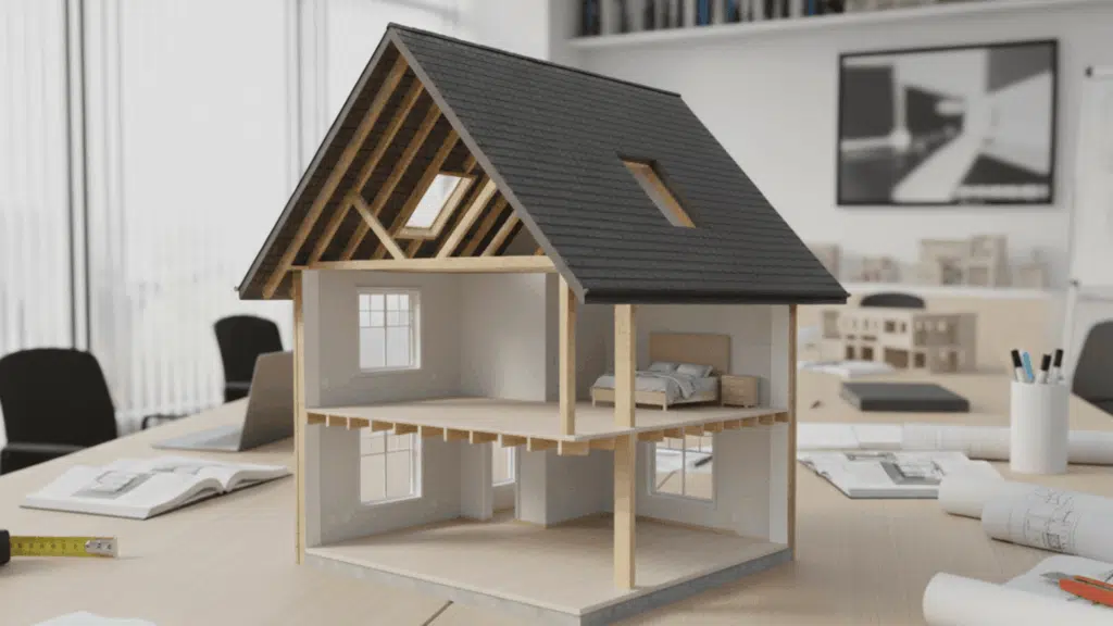 two story house model