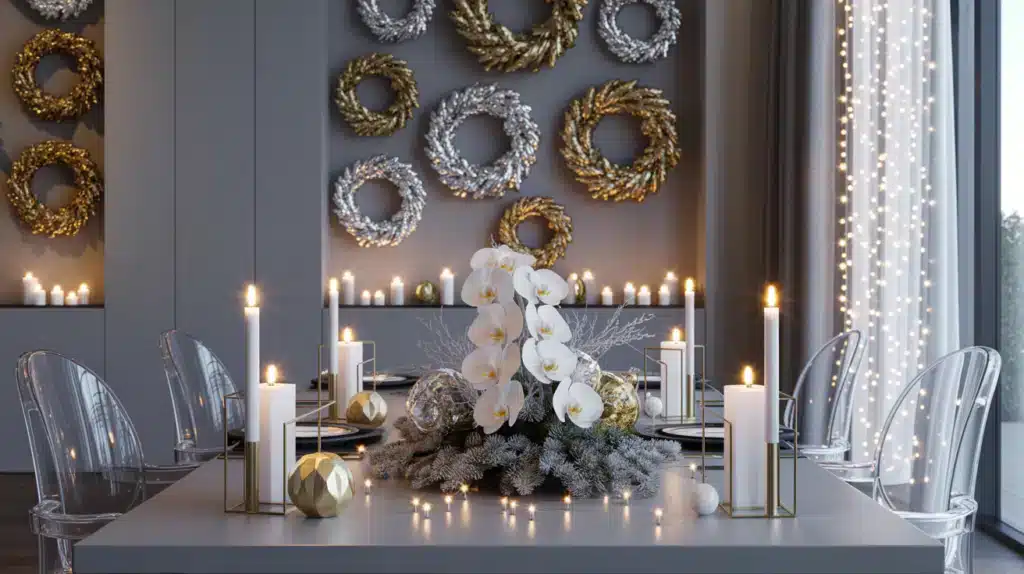 unique and modern christmas party