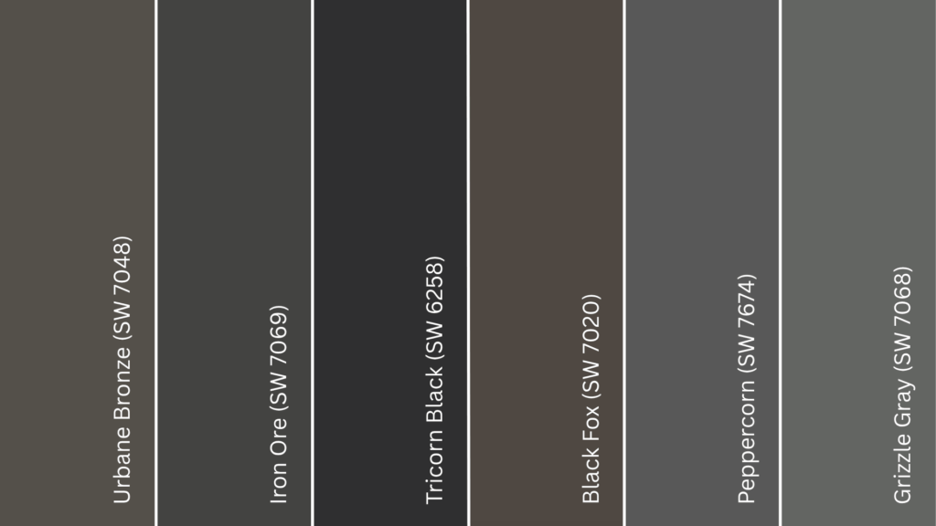 urbane bronze vs similar dark neutrals