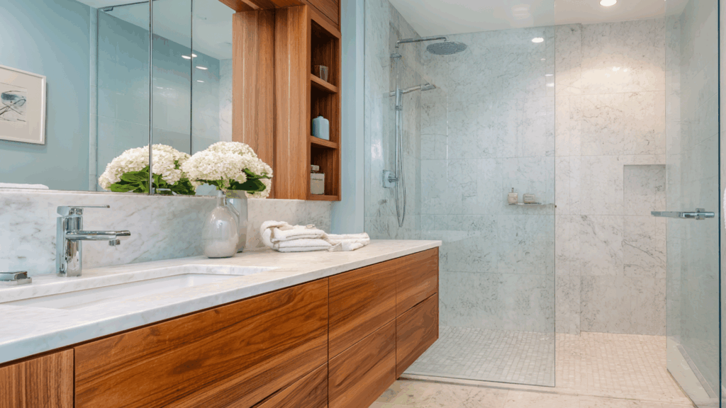 walk in shower design