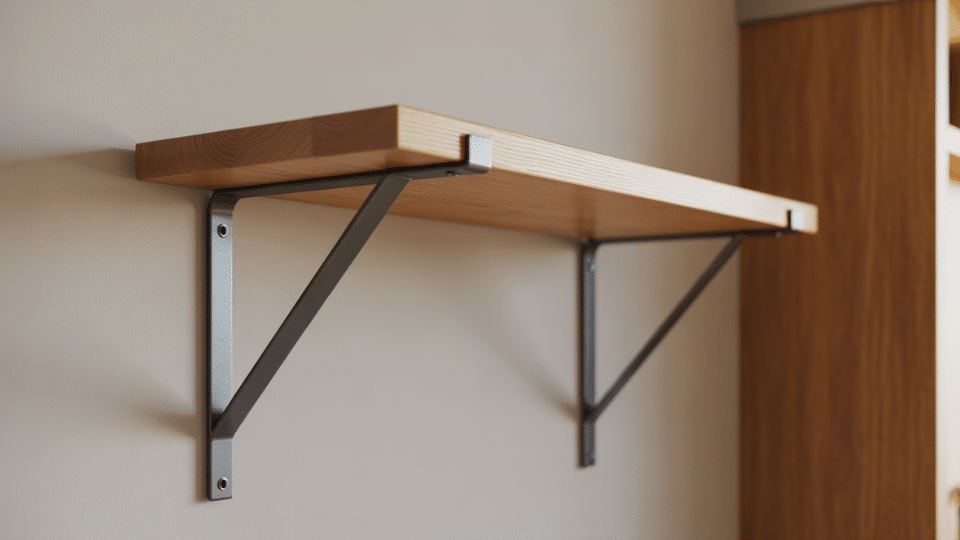 wall mounted shelf brackets