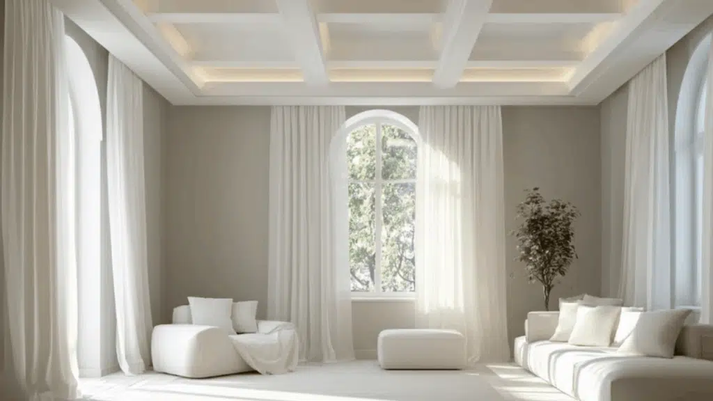 walls and ceilings
