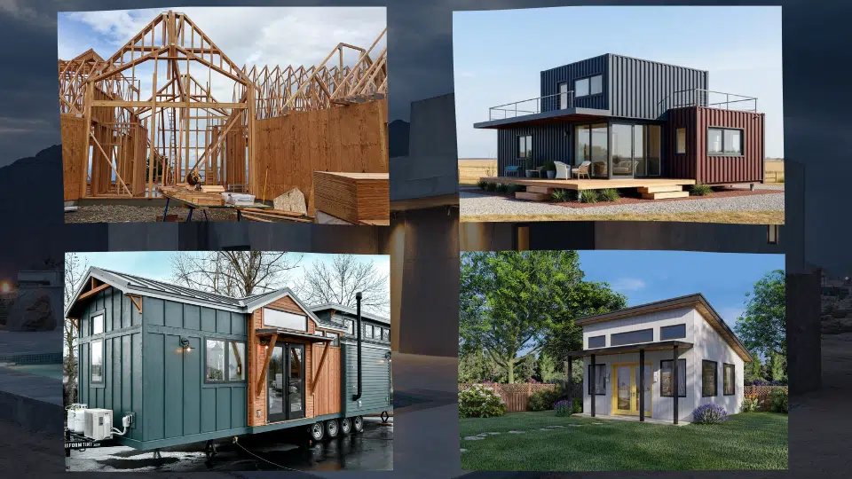 ways to build a house yourself