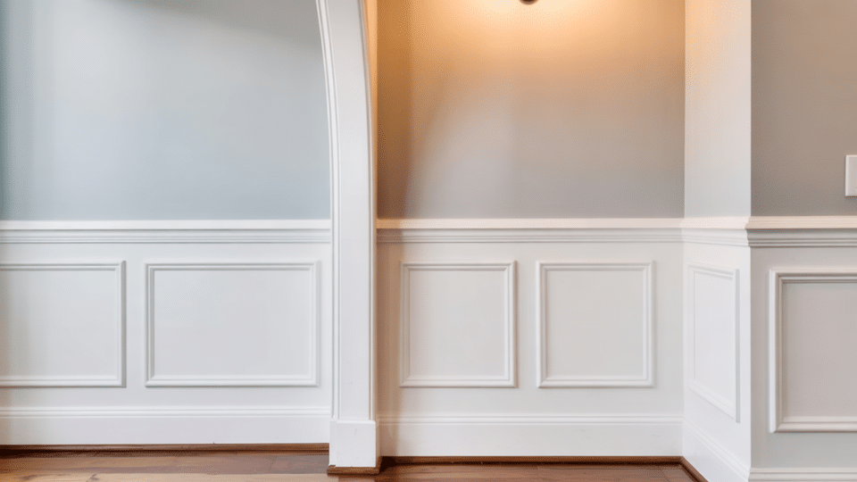 what is wainscoting