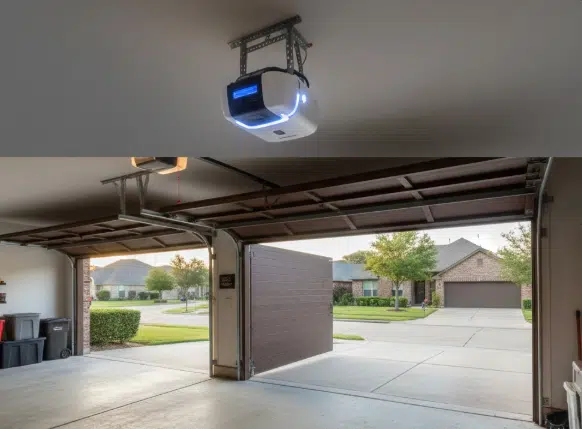 How to Choose the Right Garage Door Opener in Houston: Smart, Silent & Secure