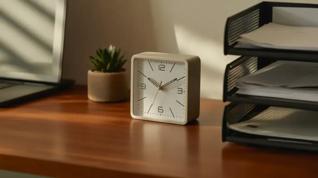 Minimal Table Clock