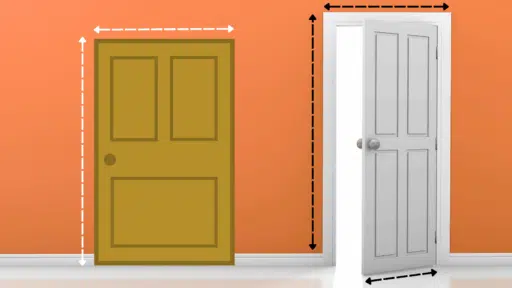 average door height