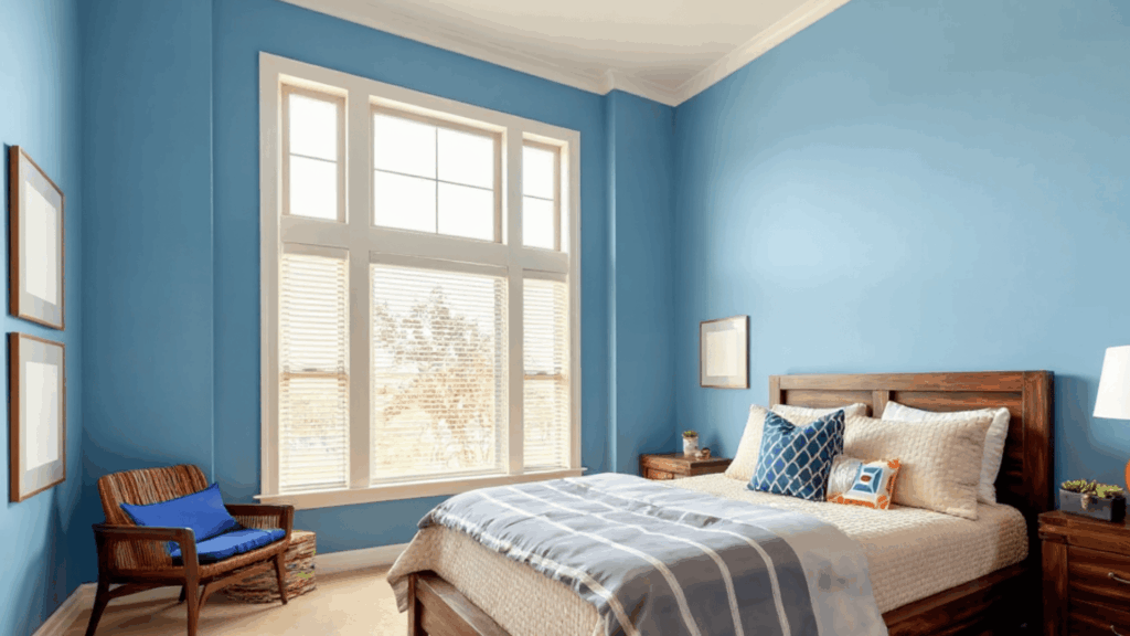 best rooms to use satin paint on walls
