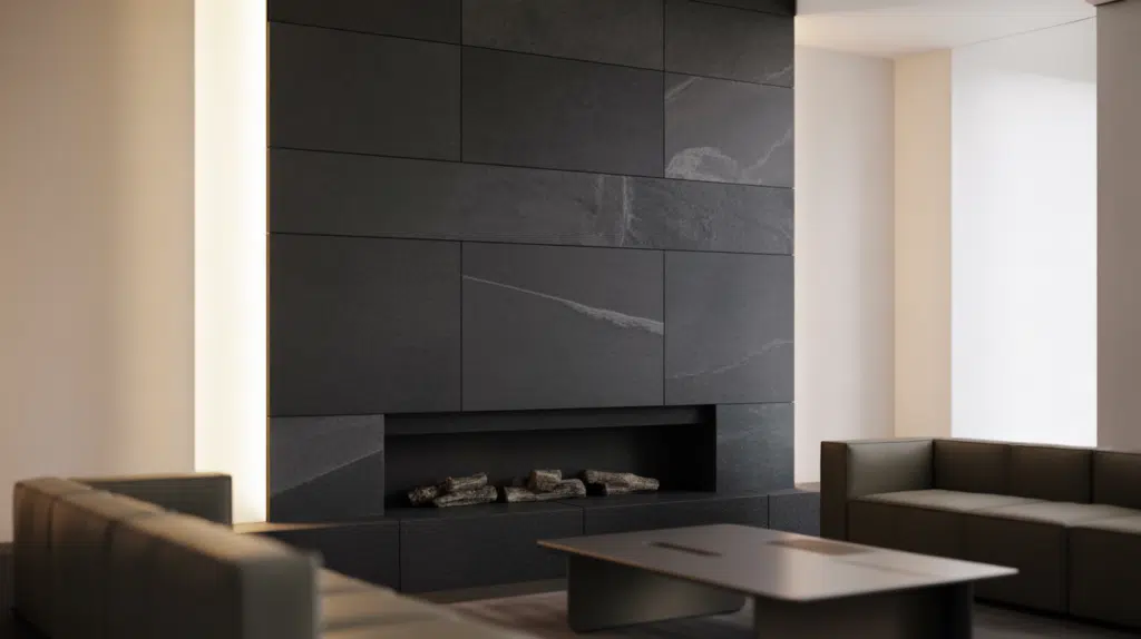 charcoal fireplace