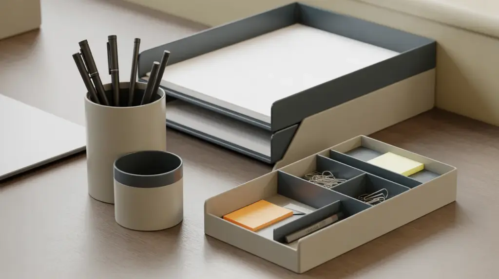 coordinated desk accessories