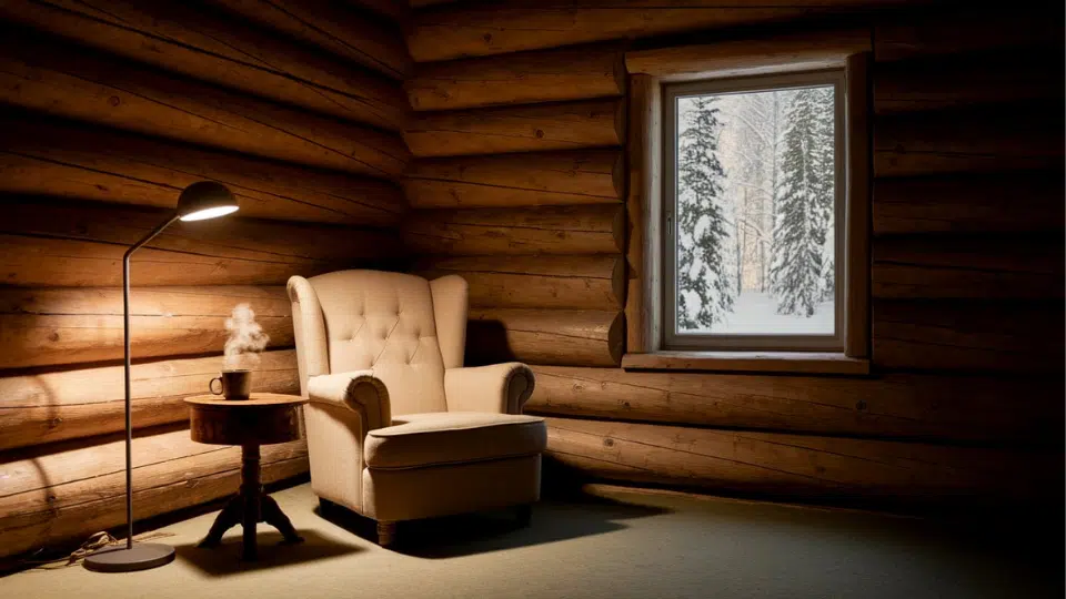 create a small reading corner