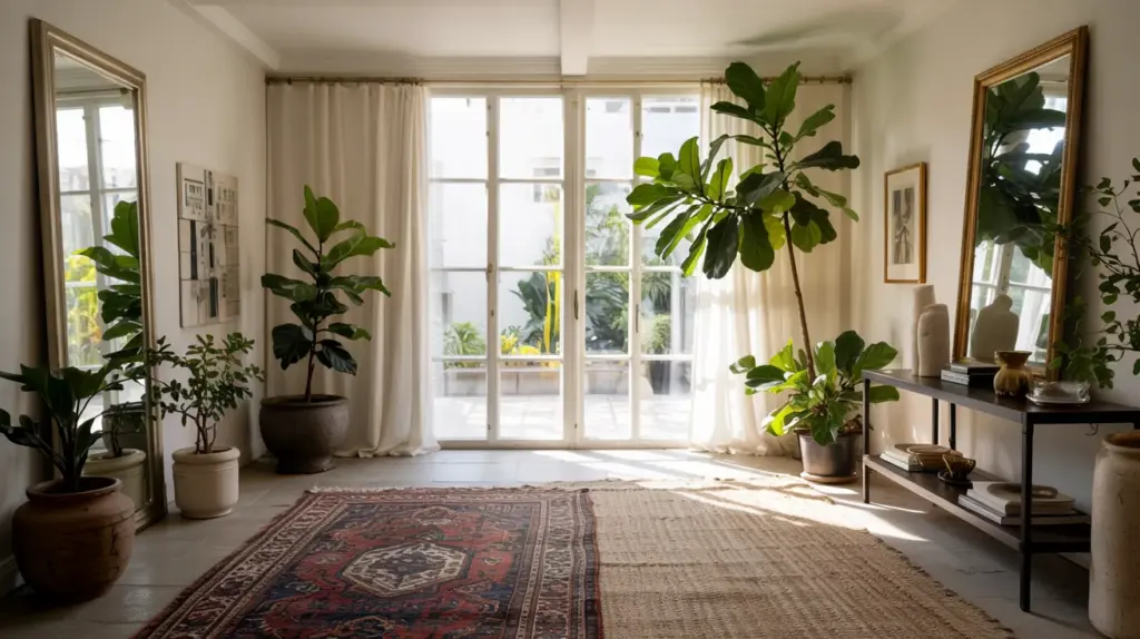 decor ideas for tall living rooms