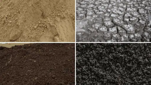 different types of soil