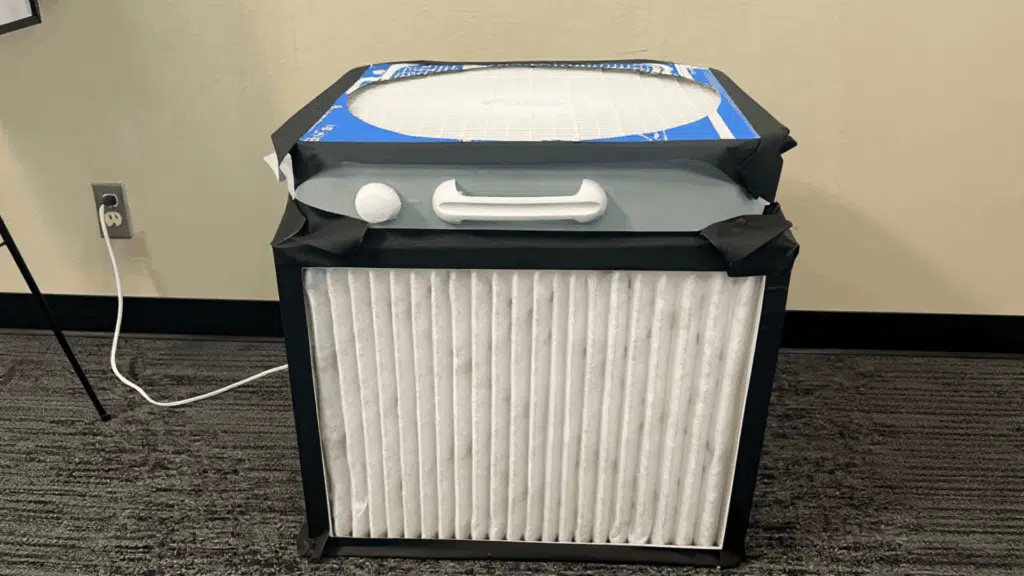 diy homemade air purifier
