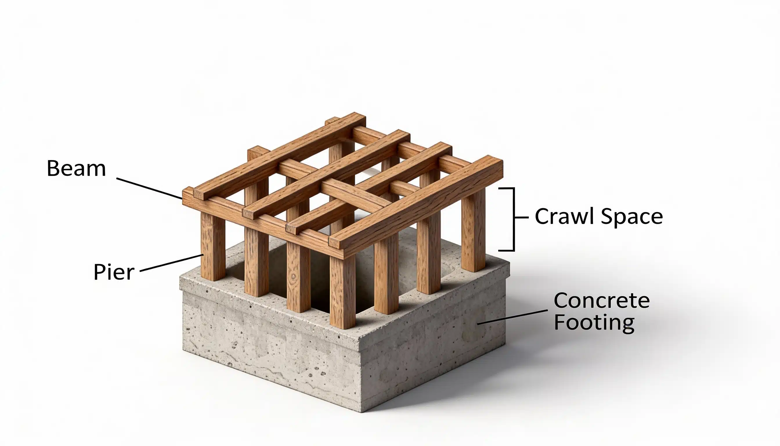DIY Pier and Beam Foundation Design Guide - Enthralling Gumption