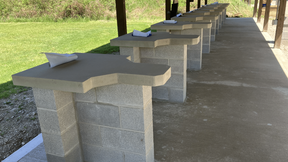 fixed shooting bench