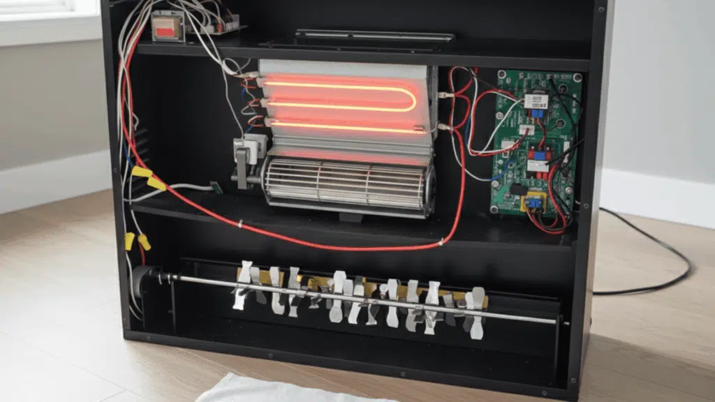 flame effect not working