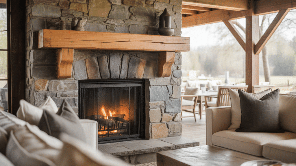 floating mantel