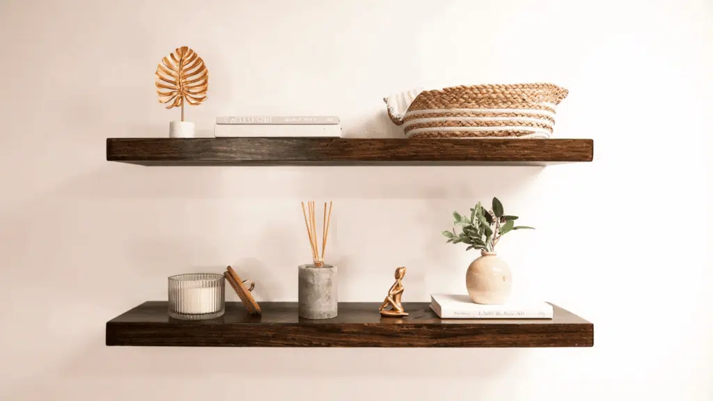 floating shelves