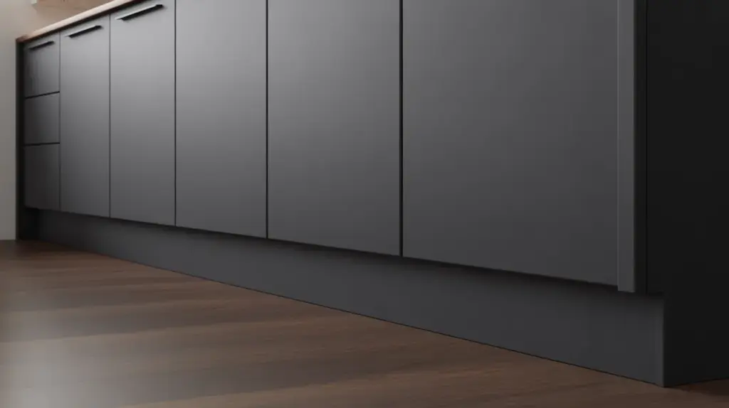 flush toe kick design