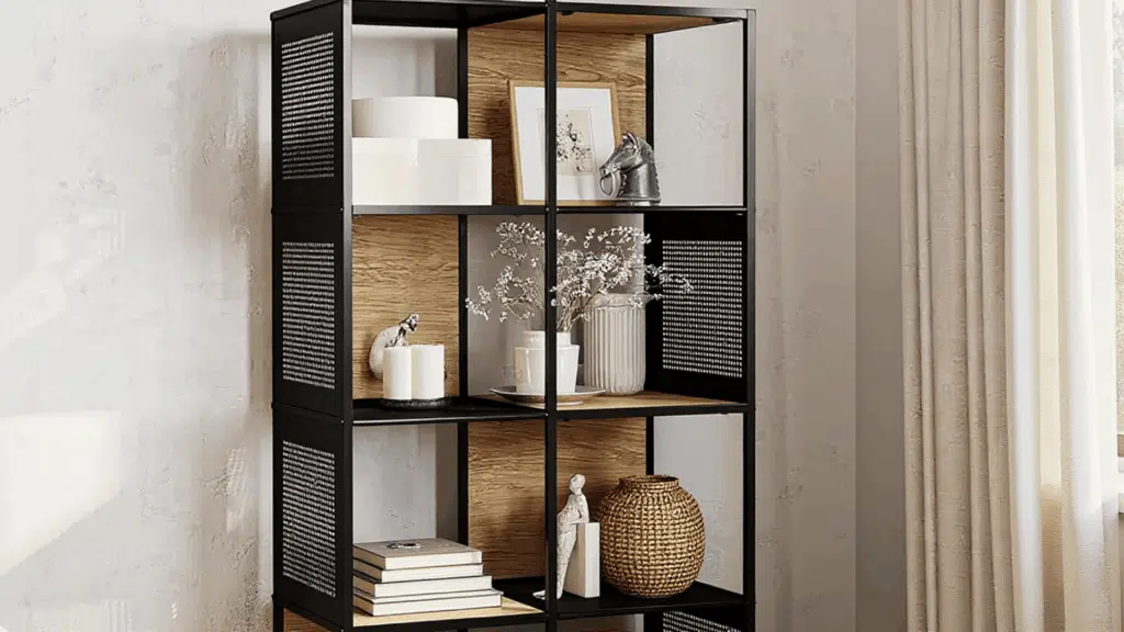 freestanding shelving units