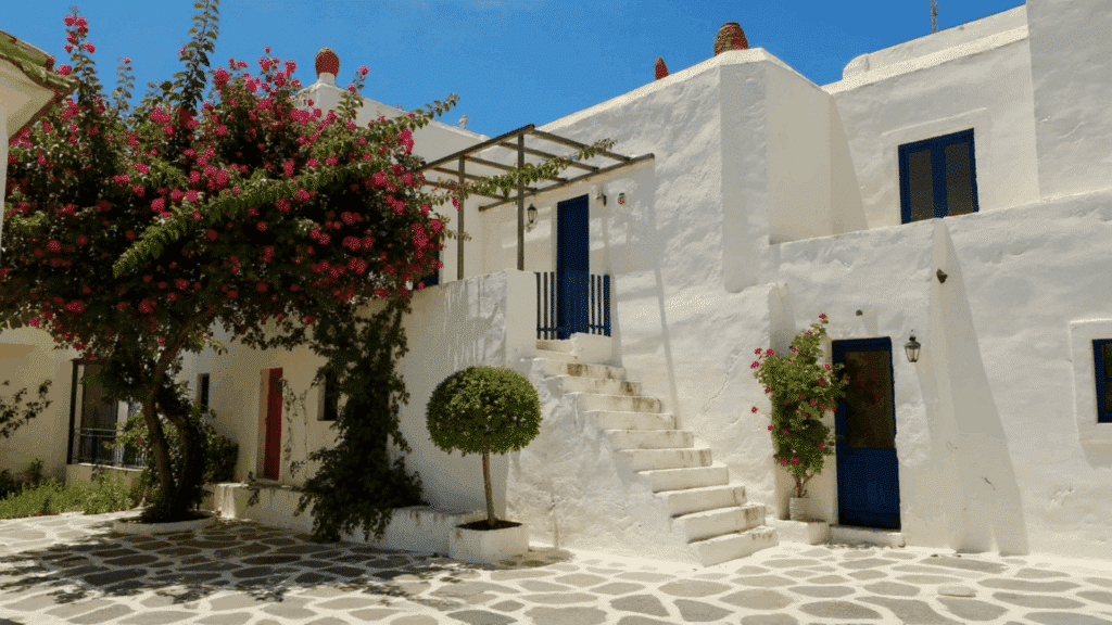 greek inspired mediterranean homes