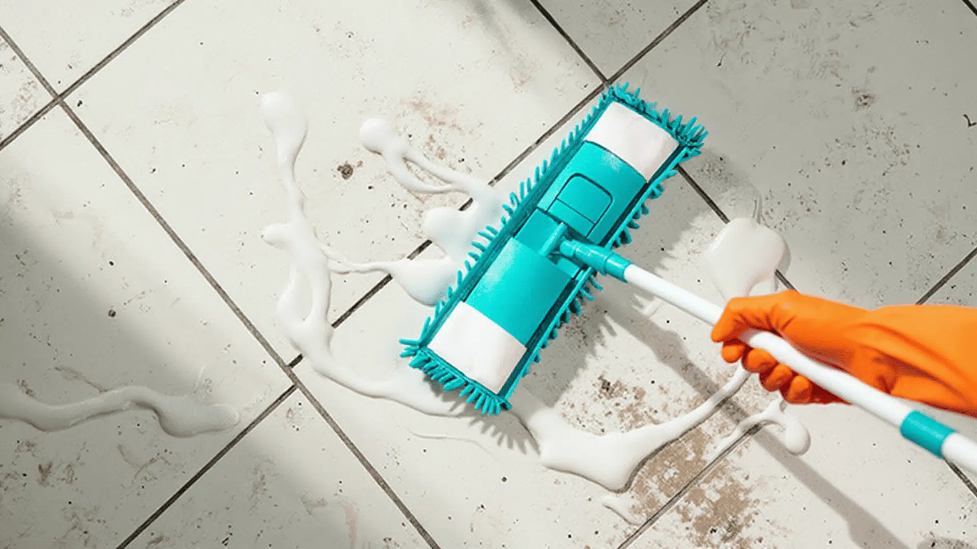 how to clean tile floors