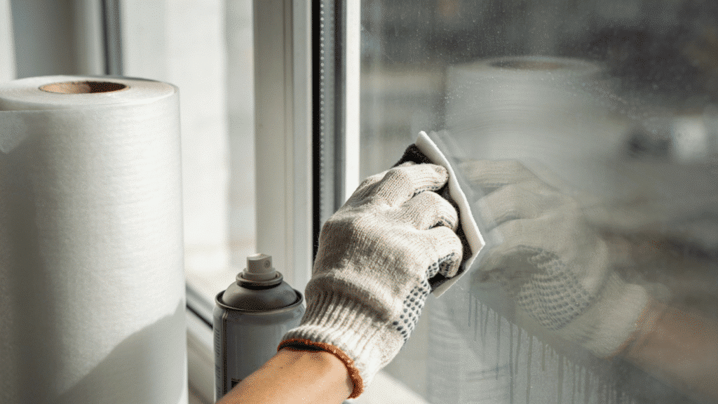 how to frost glass easy way