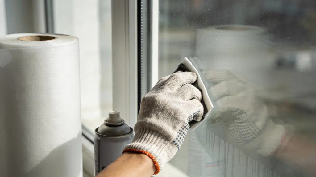 how to frost glass easy way