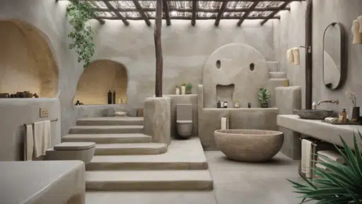 luxury master bathroom