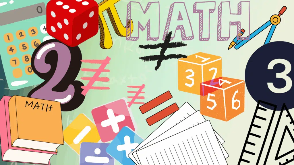 math themed classroom decorations