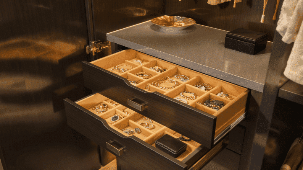 modern luxury interior design smart storage solutions