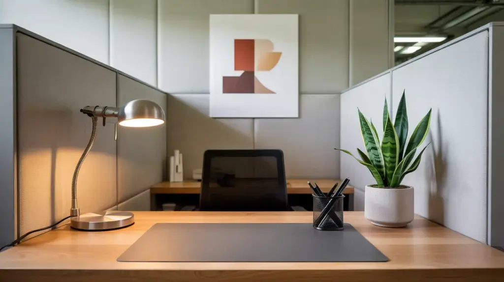 modern office cubicle decor ideas