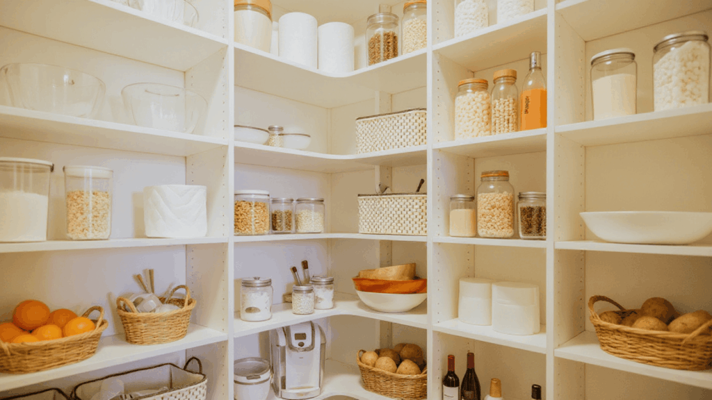 pantry shelves