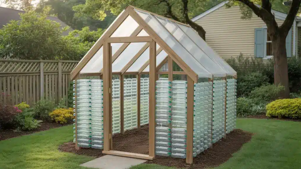 plastic bottle greenhouse