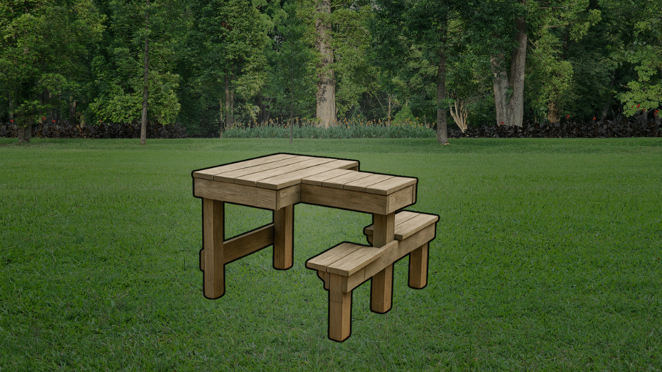 portable shooting bench