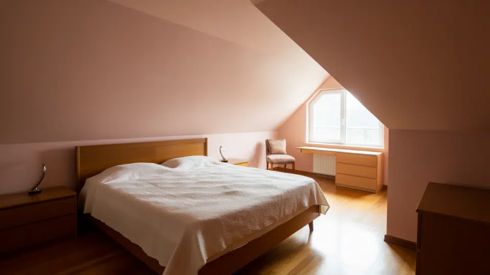 put the bed on the tallest wall