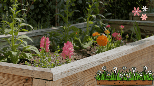 raised flower bed ideas