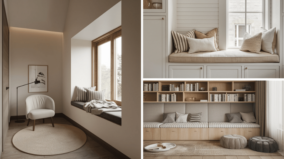 reading nook ideas for small spaces