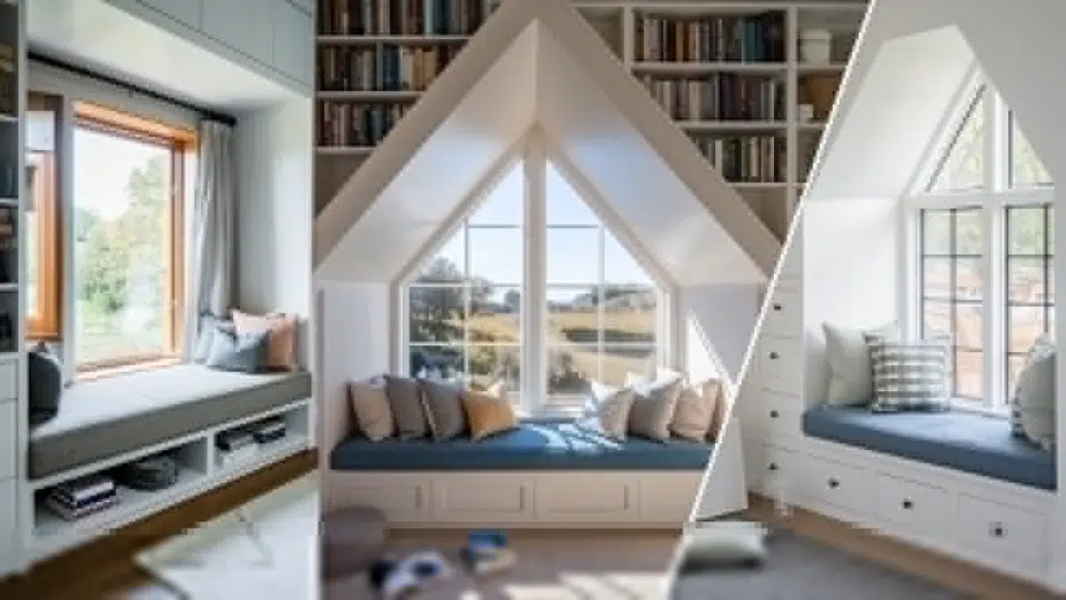 reading nook ideas near window