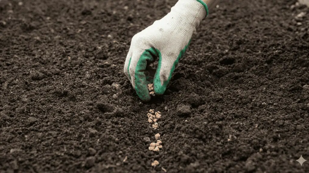 sow beet seeds at the right depth