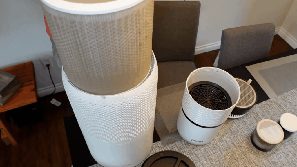 take out the hepa filter