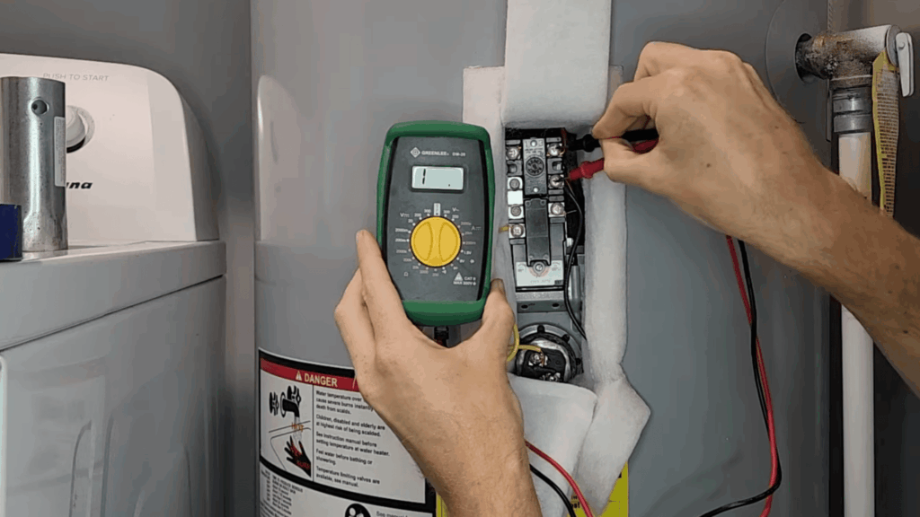 test upper thermostat